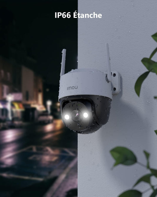 Imou Caméra Surveillance WiFi Extérieure 2K 360° – Vision Nocturne & Suivi Intelligent