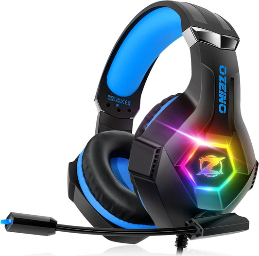 Casque Gaming Ozeino RGB – PS5, PS4, PC, Xbox, Switch – Micro Anti-Bruit