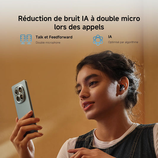 Xiaomi Redmi Buds 8 Active – Écouteurs Bluetooth 5.4, 37h, IP54 | Noir